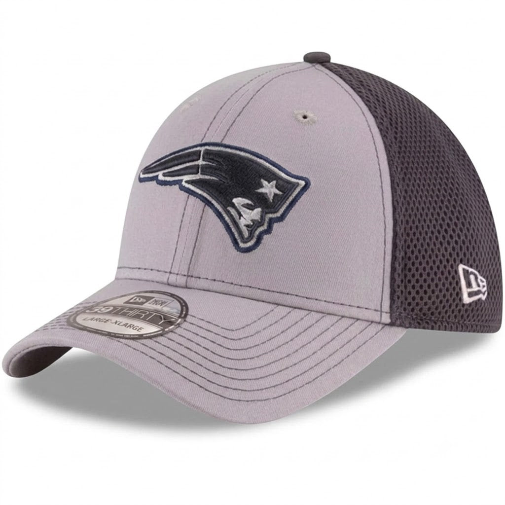 New England Patriots New Era Authentic 39THIRTY Heathered Neo Stretch Fit Hat