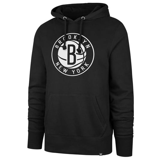 Brooklyn Nets '47 Men's Logo Pregame Headline Hoodie Sweatshirt