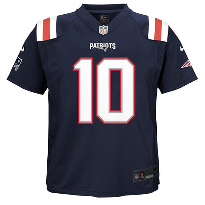 Drake Maye Youth Nike Jersey #10 New England Patriots Game Day Replica Player Jersey - Youth Boys (8-20)