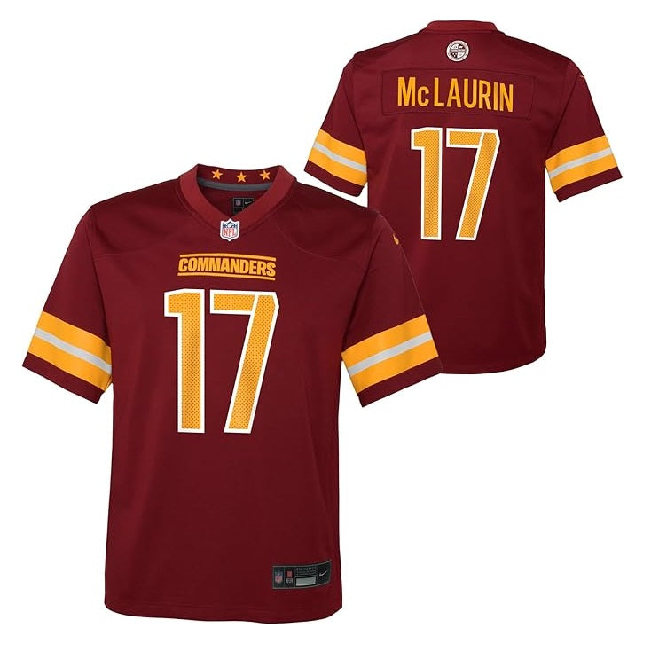 Terry McLaurin Youth Nike Jersey #17 Washington Commanders Game Day Replica Player Jersey - Youth Boys (8-20)