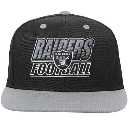 Las Vegas Raiders Youth Gradient Adjustable Snapback Hat