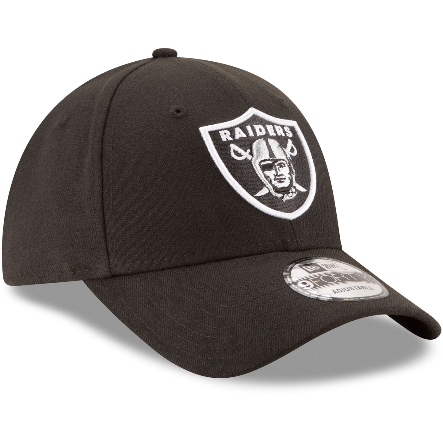 Las Vegas Raiders New Era Authentic 9FORTY The League Adjustable Velcro Hat