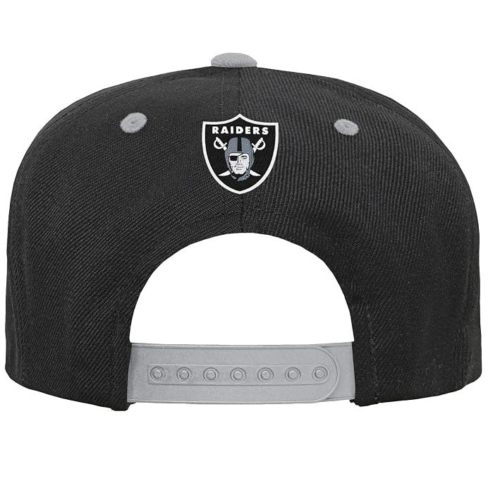 Las Vegas Raiders Youth Gradient Adjustable Snapback Hat