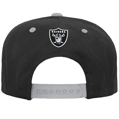 Las Vegas Raiders Youth Gradient Adjustable Snapback Hat