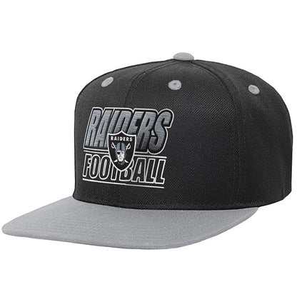 Las Vegas Raiders Youth Gradient Adjustable Snapback Hat