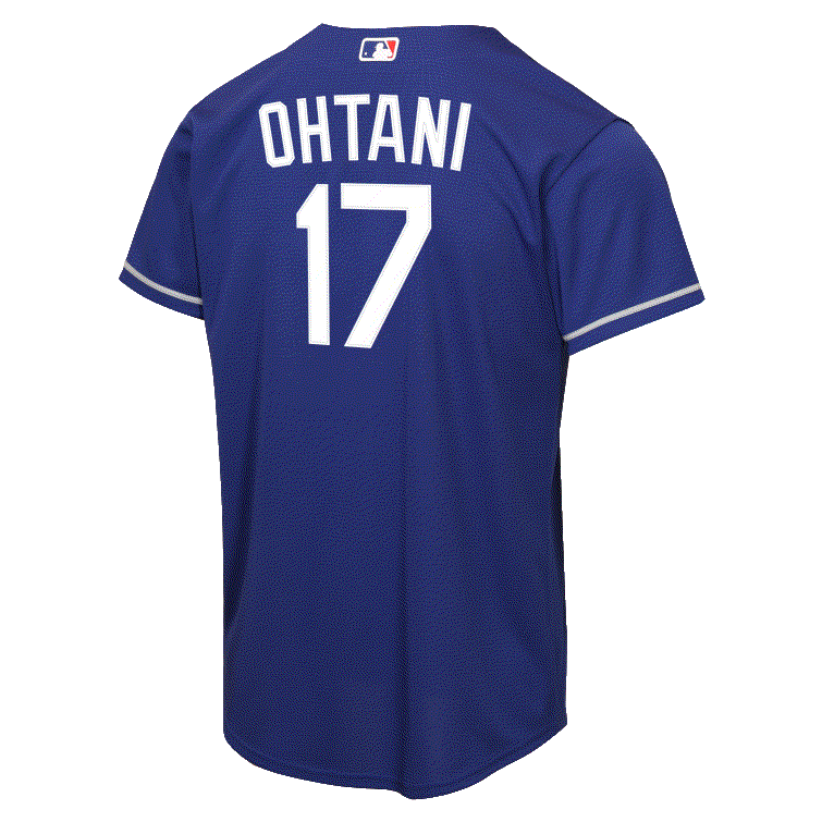 Shohei Ohtani Youth Jersey #17 Los Angeles Dodgers Nike Replica Player Jersey - Youth Boys (8-20)