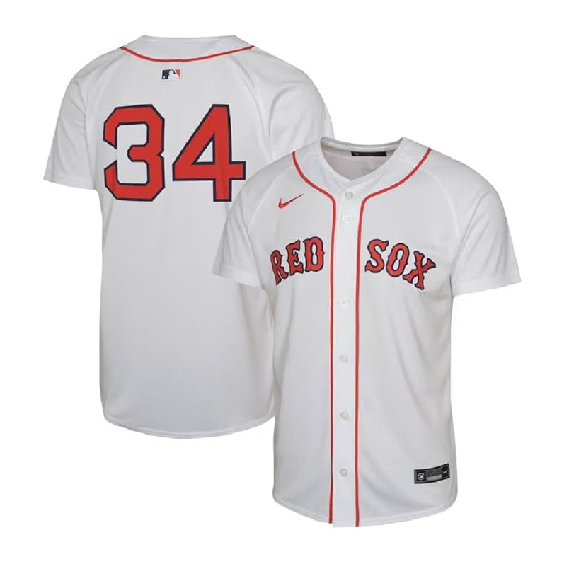 Nike David Ortiz Youth Jersey #34 Boston Red Sox Replica Player Jersey - Youth Boys (8-20)