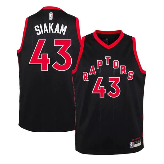 Pascal Siakam Youth Jersey #43 Toronto Raptors Replica Statement Edition Swingman Player Jersey - Youth Boys (8-20)