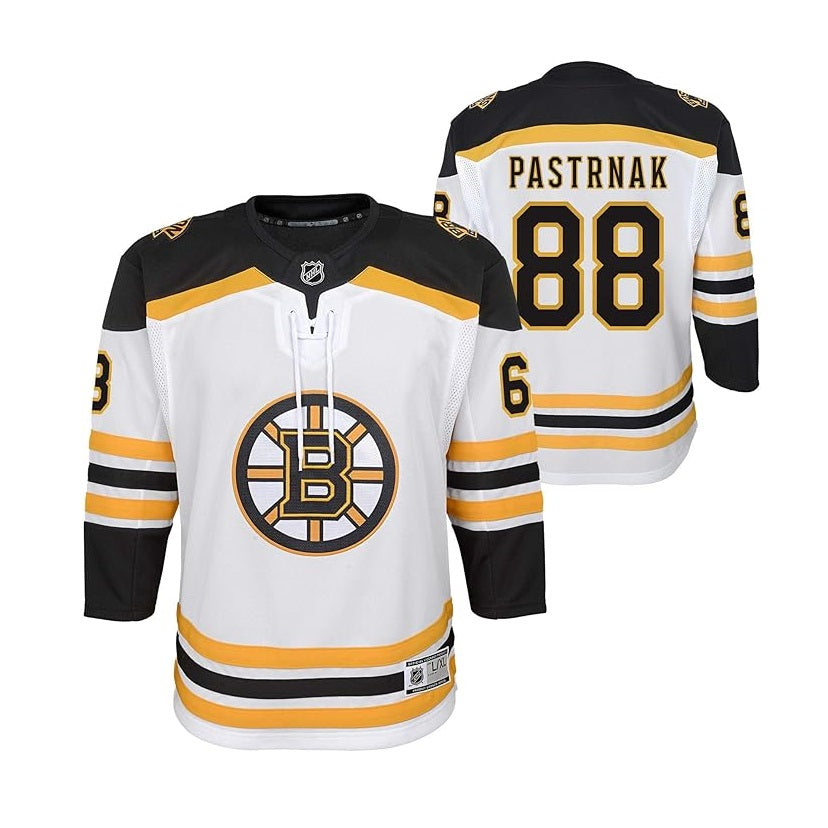 David Pastrnak Youth Jersey #88 Boston Bruins Premier Player Jersey - Youth Boys (8-20)