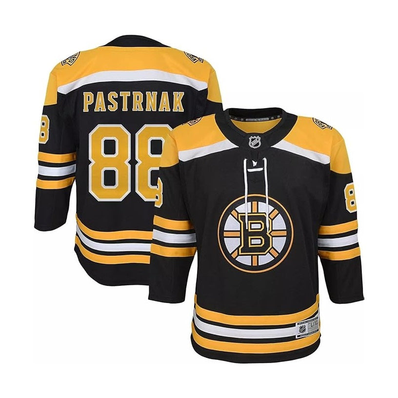 David Pastrnak Youth Jersey #88 Boston Bruins Premier Player Jersey - Youth Boys (8-20)