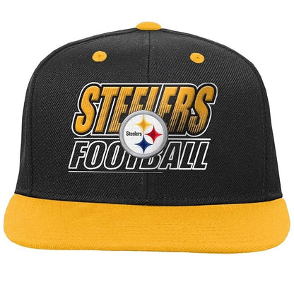 Pittsburgh Steelers Youth Gradient Adjustable Snapback Hat