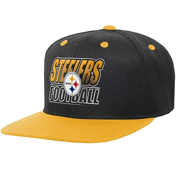 Pittsburgh Steelers Youth Gradient Adjustable Snapback Hat