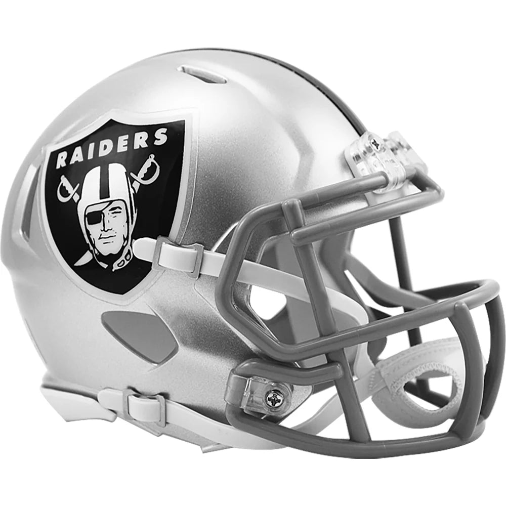 Las Vegas Raiders Riddell Speed Revolution Mini Football Helmet