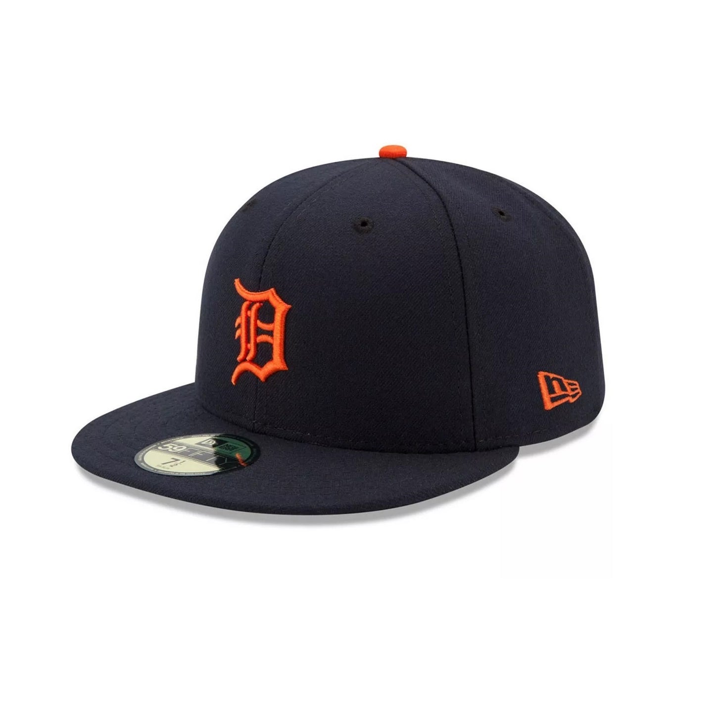 Gorra ajustada 59FIFTY auténtica para el campo de los Detroit Tigers de New Era Road - Azul marino