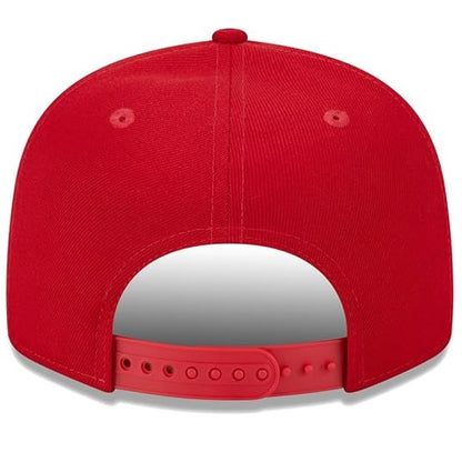 San Francisco 49ers Men's New Era Script 9FIFTY Adjustable Snapback Hat