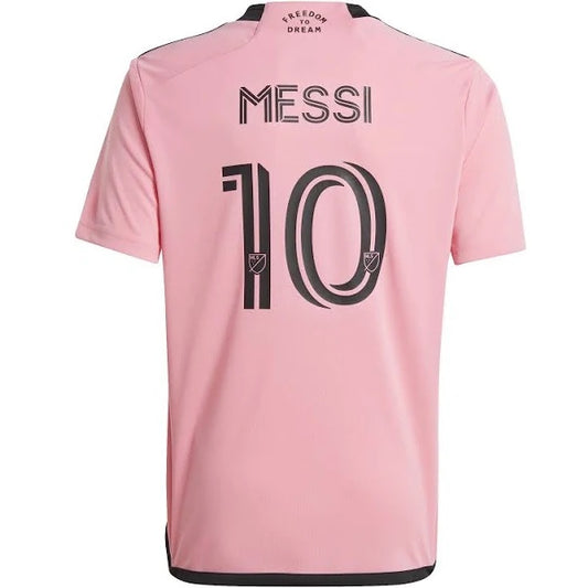 Lionel Messi Youth Jersey #10 Inter Miami Adidas 2024 Replica Player Jersey
