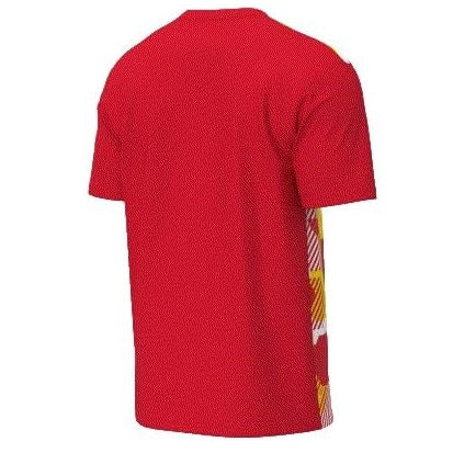 FIFA World Cup 2026 Youth Spain Hex Pattern Sublimated Country Team Jersey - Youth Boys (8-20)