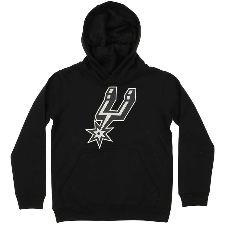 San Antonio Spurs Youth Primary Logo Pullover Hoody Sweatshirt - Youth Boys (8-20)