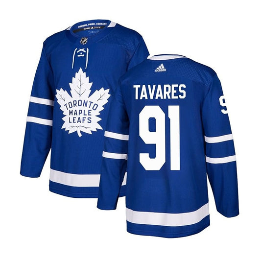 John Tavares Men's Authentic Jersey #91 Toronto Maple Leafs Adidas Replica Player Jersey