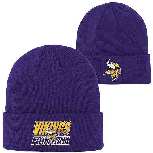 Minnesota Vikings Youth Gradient Cuffed Knit Hat