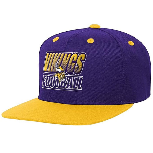 Minnesota Vikings Youth Gradient Adjustable Snapback Hat