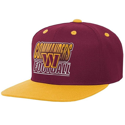 Washington Commanders Youth Gradient Adjustable Snapback Hat