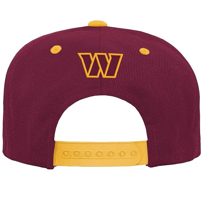 Washington Commanders Youth Gradient Adjustable Snapback Hat