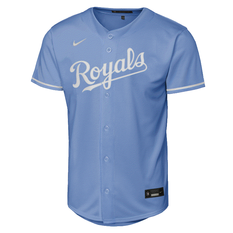 Bobby Witt Jr. Youth Jersey #7 Kansas City Royals Nike Replica Player Jersey - Youth Boys (8-20)