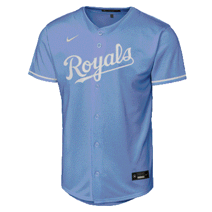 Bobby Witt Jr. Youth Jersey #7 Kansas City Royals Nike Replica Player Jersey - Youth Boys (8-20)