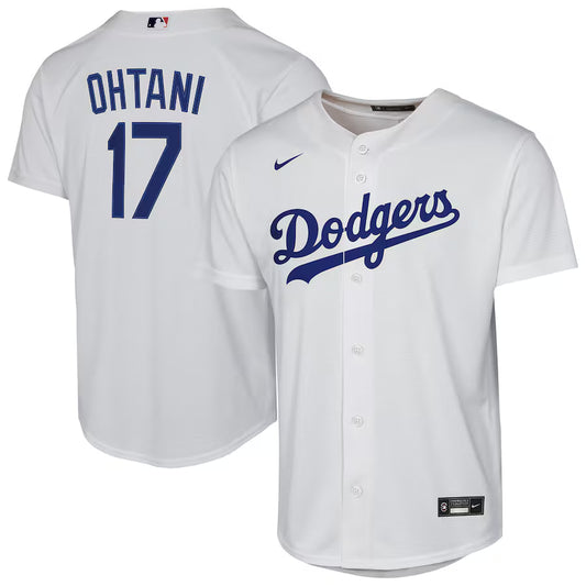Shohei Ohtani Youth Jersey #17 Los Angeles Dodgers Nike Replica Player Jersey - Youth Boys (8-20)