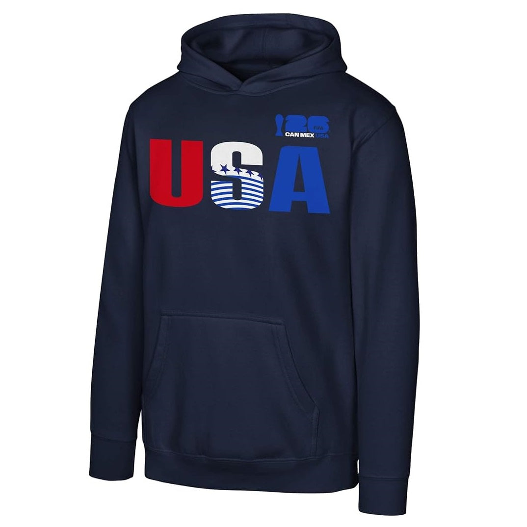 FIFA World Cup 2026 Youth USA Host Country Pullover Hoody Sweatshirt - Youth Boys (8-20)